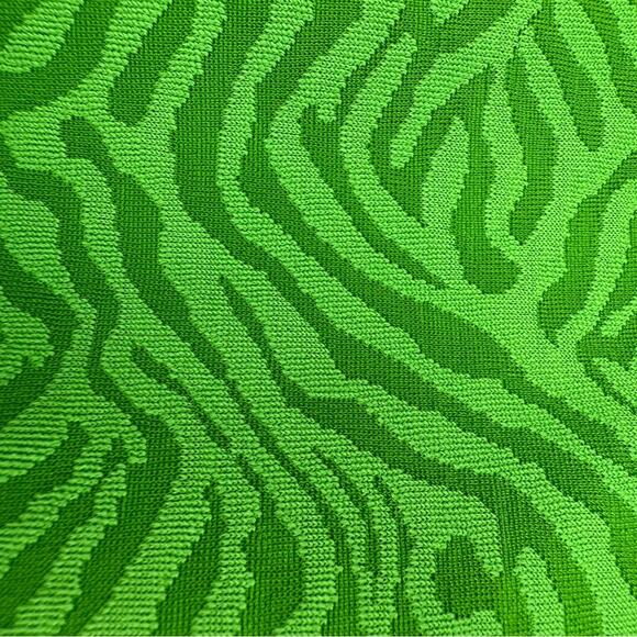 NWT Andie Swim The Rye Bikini Top Green Zebra Print Size XL - Picture 8 of 9